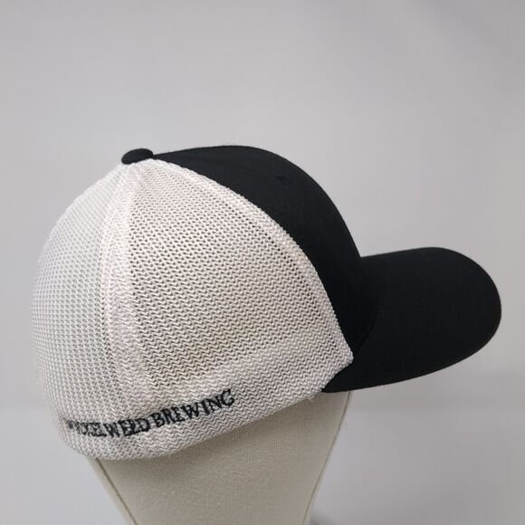 Wicked Weed Brewing Fitted Mesh Back Trucker Hat Black One Size Yupoong - Picture 4 of 8